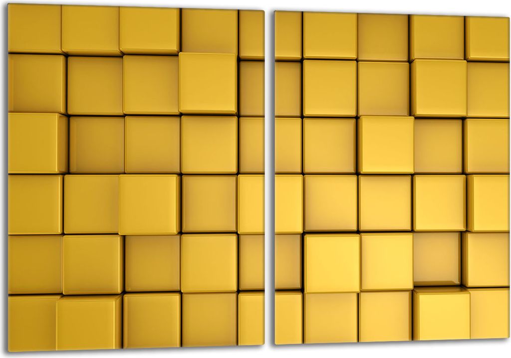 Glasschutzplatte für den Herd 2x40x52 Muster