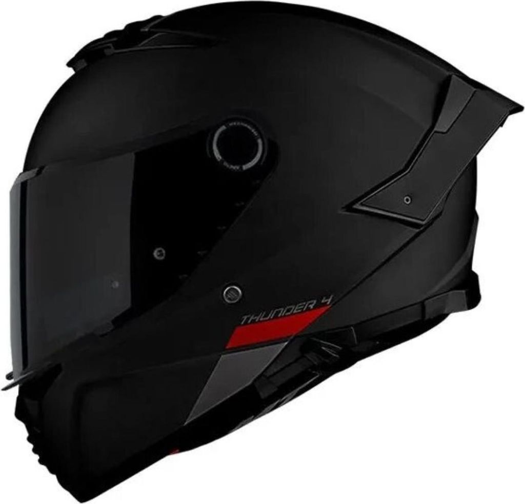 MT THUNDER 4 SV SOLID Integralhelm XS in schwarz