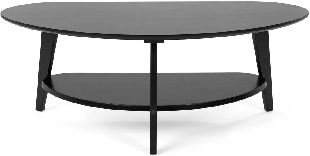 Table basse de salon avec double plateau pour gain de place