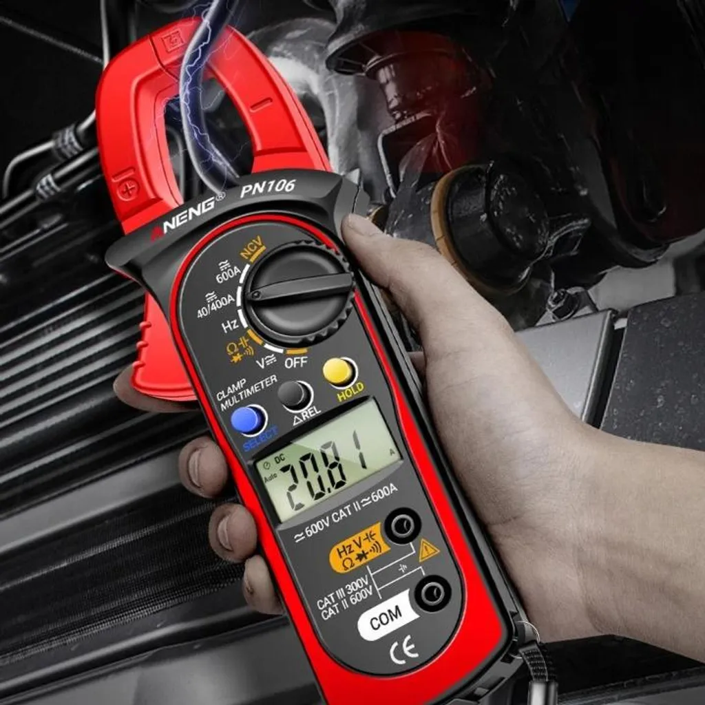 Pince ampèremétrique multimètre numérique Aneng PN106 Pro écran LCD - 13