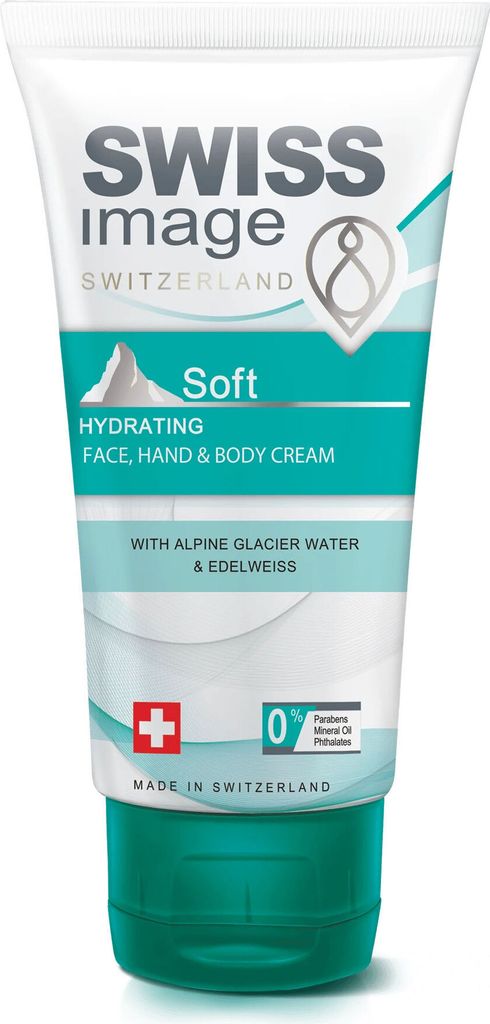 Swiss Image Soft Feuchtigkeitsspendende Gesichts-, Hand- und Körpercreme 75 ml