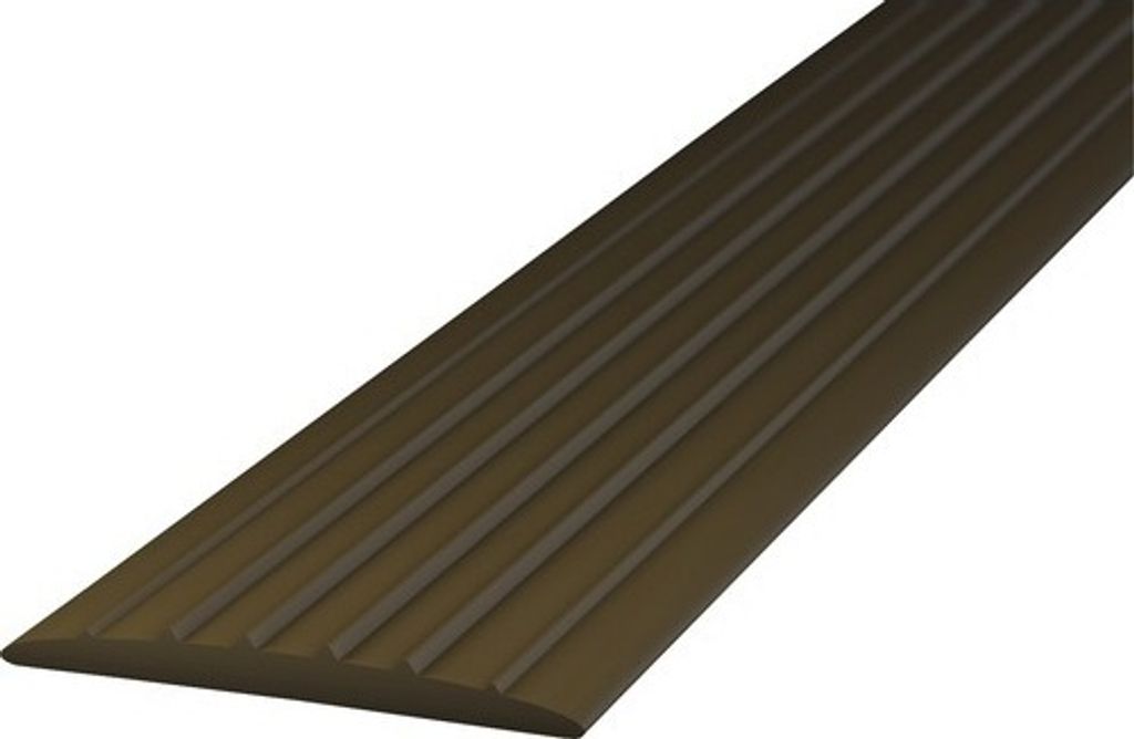 Prinz Übergangsprofil Weich-PVC braun selbstklebend 35 x Produktbild 