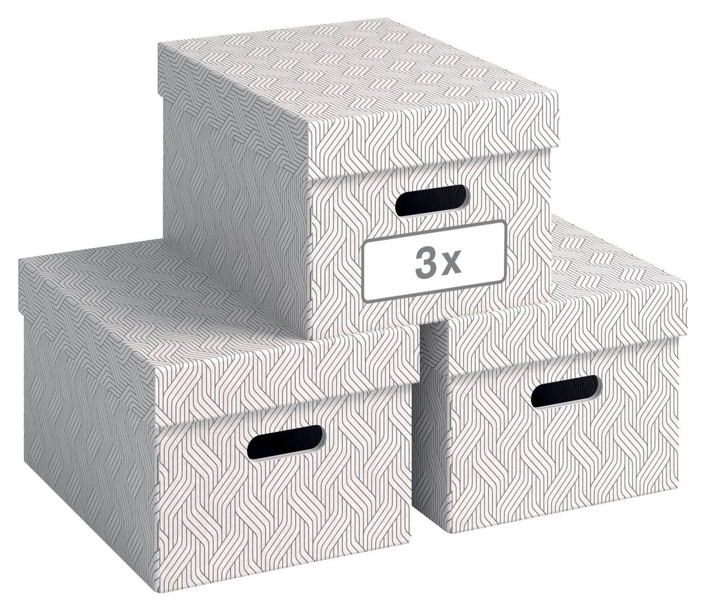 Leitz VON 61410001, Aufbewahrungsbox, Weiß, Rechteckig, Produktbild 
