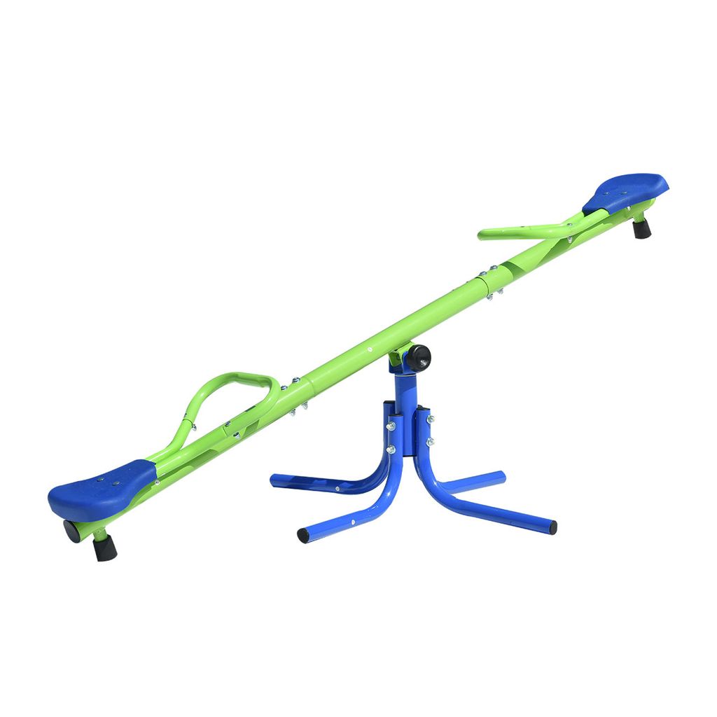 Gartenwippe für Kinder + 3 Jahren aus Metall Up & Down Outdoor Toys 151x33x56 cm Hoch und Runter Belastung bis zu 30 kg