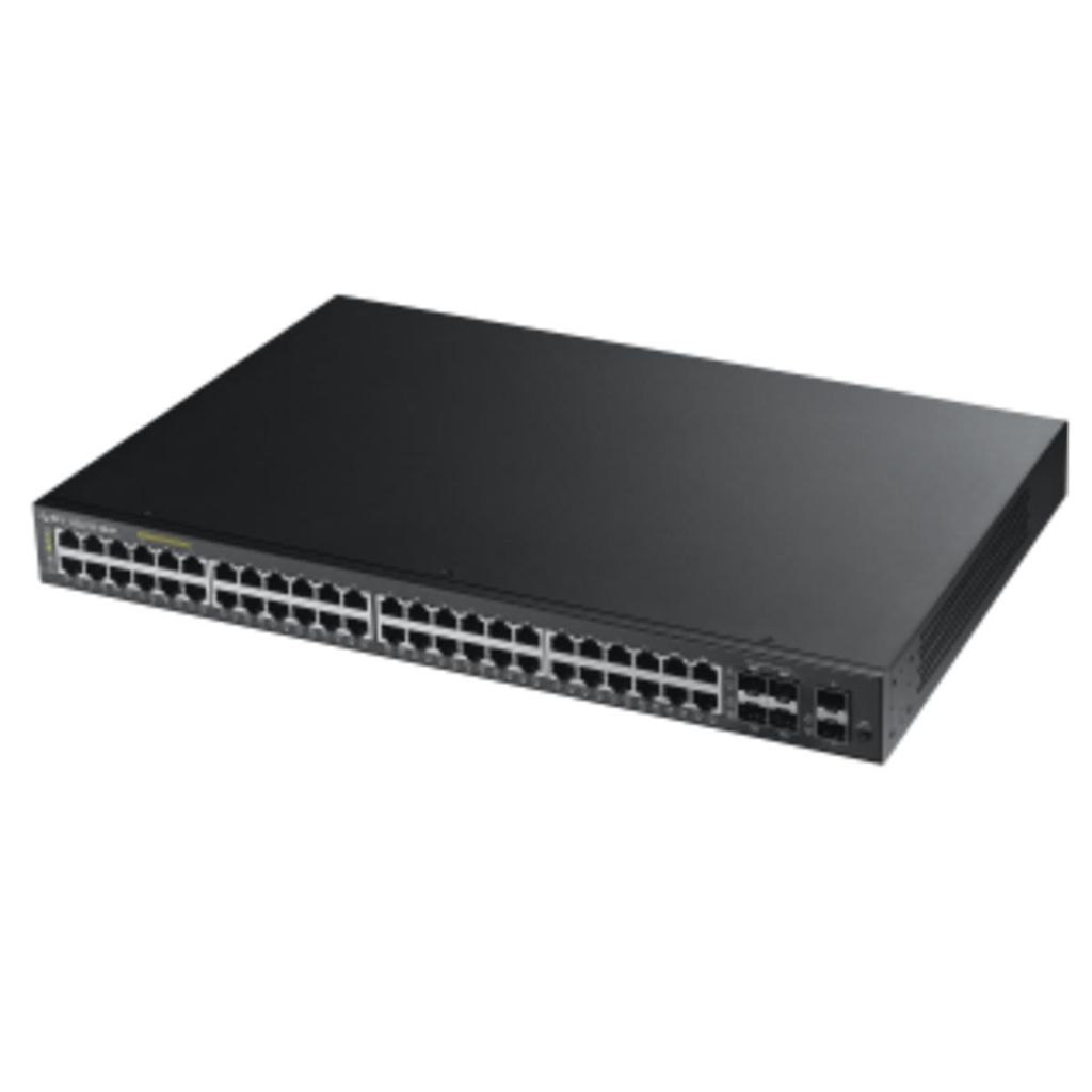 ZyXEL - GS2210-48HP L2 Gigabit-Ethernet-Switch mit PoE 802.3at