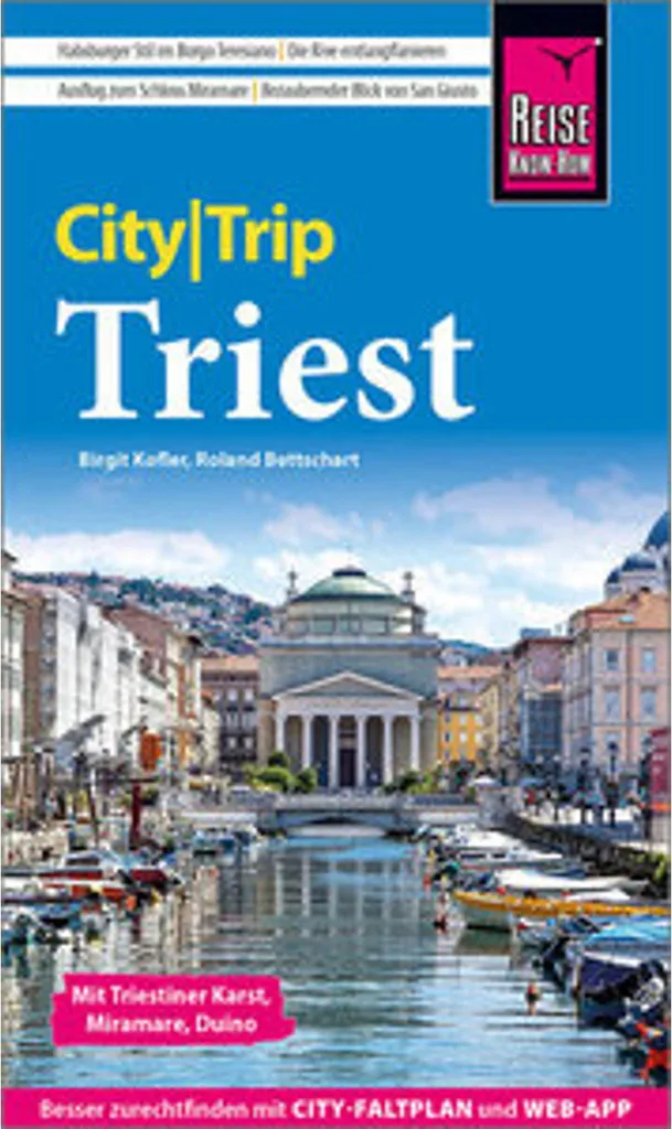 CityTrip Trieste de Reise Know-How avec plan de ville dépliant inclus