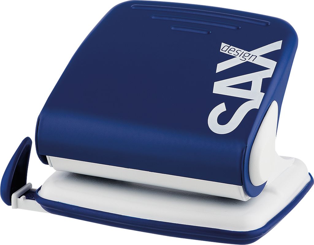 Design Locher, 30 Blatt (3 mm), blau, Formate: A4, A5, A6 Produktbild 