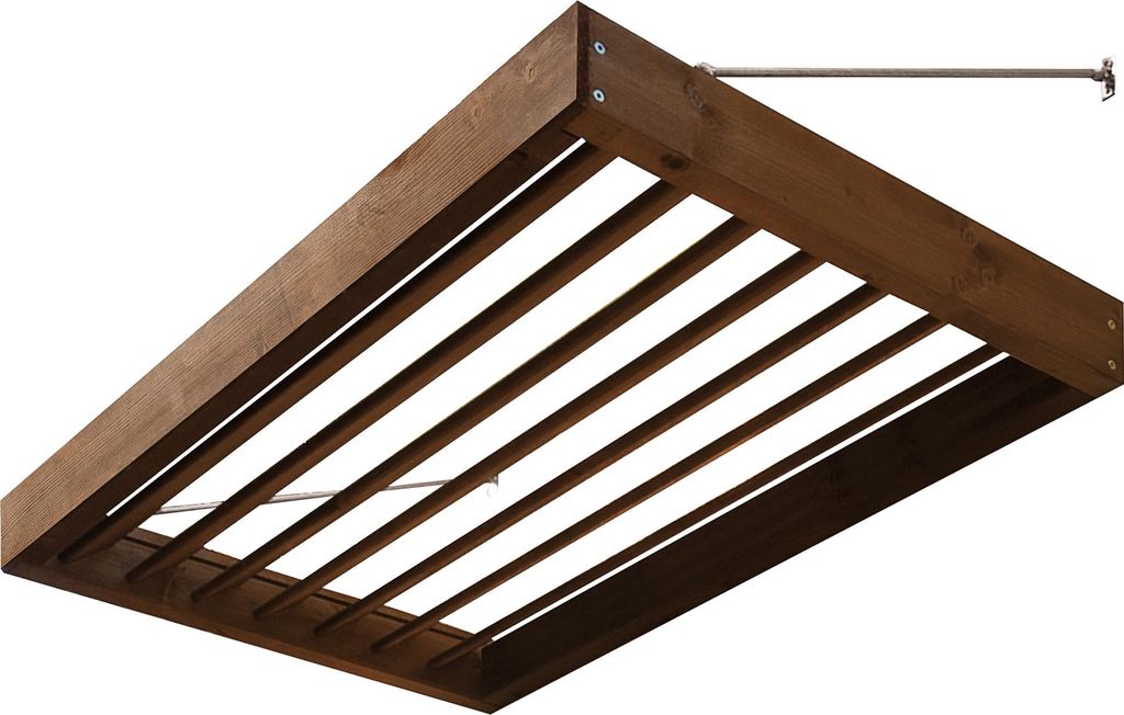 Tettoia moderna come parasole in legno per la porta Immagine del prodotto 
