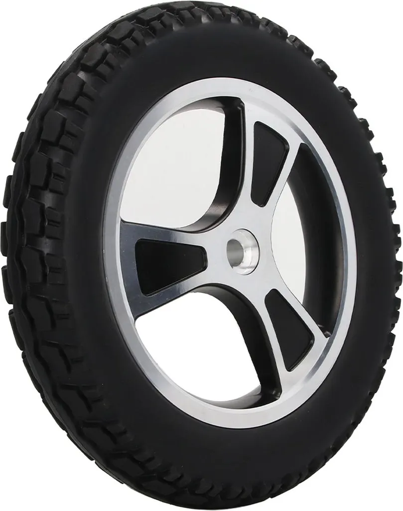 Roue de fauteuil roulant électrique 320 mm anti-crevaison en PU