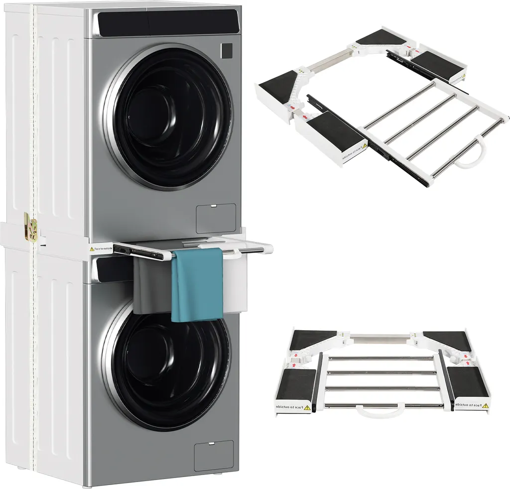 Clanmacy Kit Sovrapposizione Universale con Ripiano Estraibile