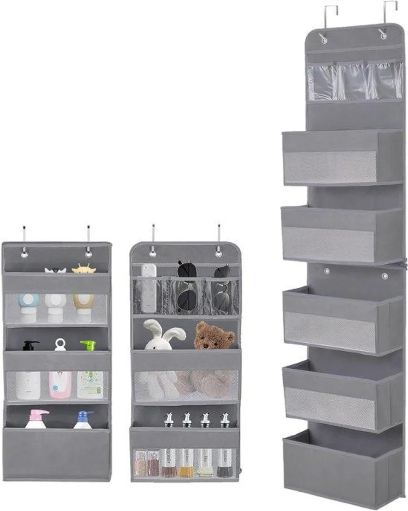 Rangement suspendu pour chambre et salle de bain 5 poches gain de place