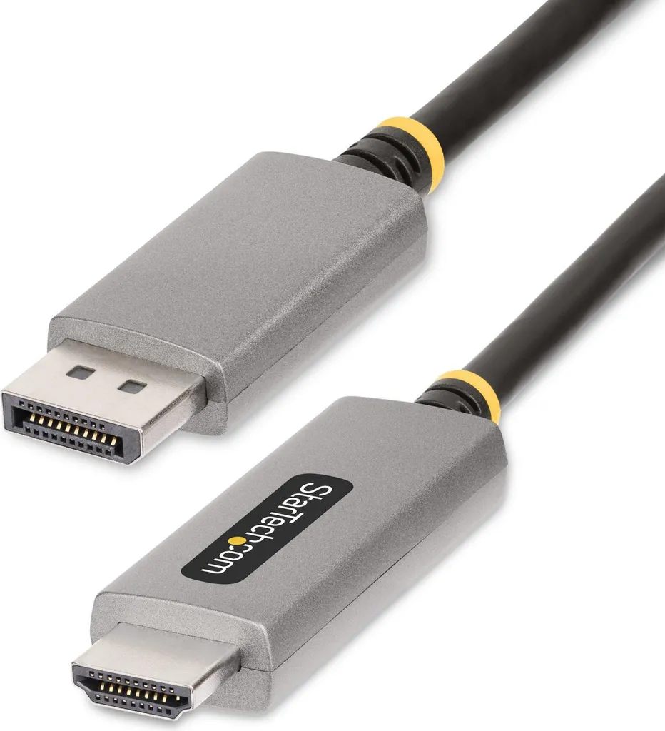 Câble DP 1.4 vers HDMI 2.1 StarTech 2m - Haute Vitesse 8K 60Hz et HDR10