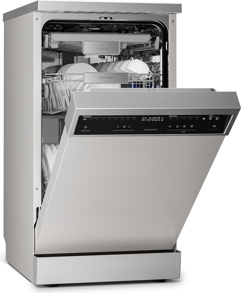 Klarstein Verosteel Lave Vaisselle 45cm - Pose Libre, 10 Image du produit 