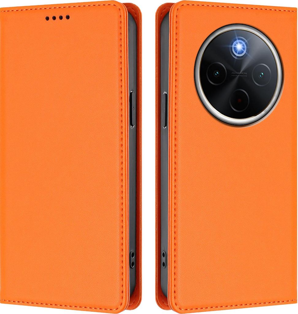 Custodia in pelle per Vivo Y300 Pro, custodia a libro Immagine del prodotto 