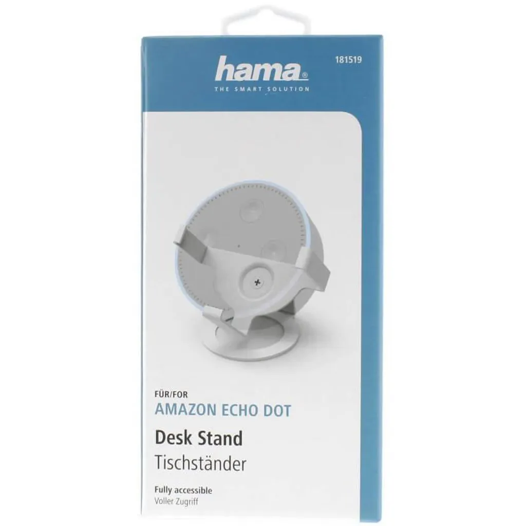 Socle de maintien HAMA blanc pour enceinte Amazon Echo Dot 2ème gén - Top