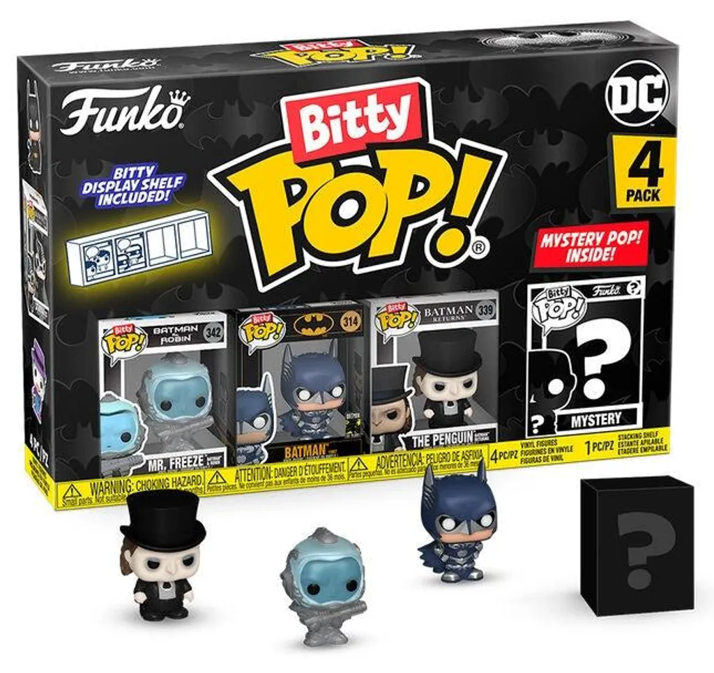 Bitty POP Mr. Freeze Batman 85th avec étui de protection empilable