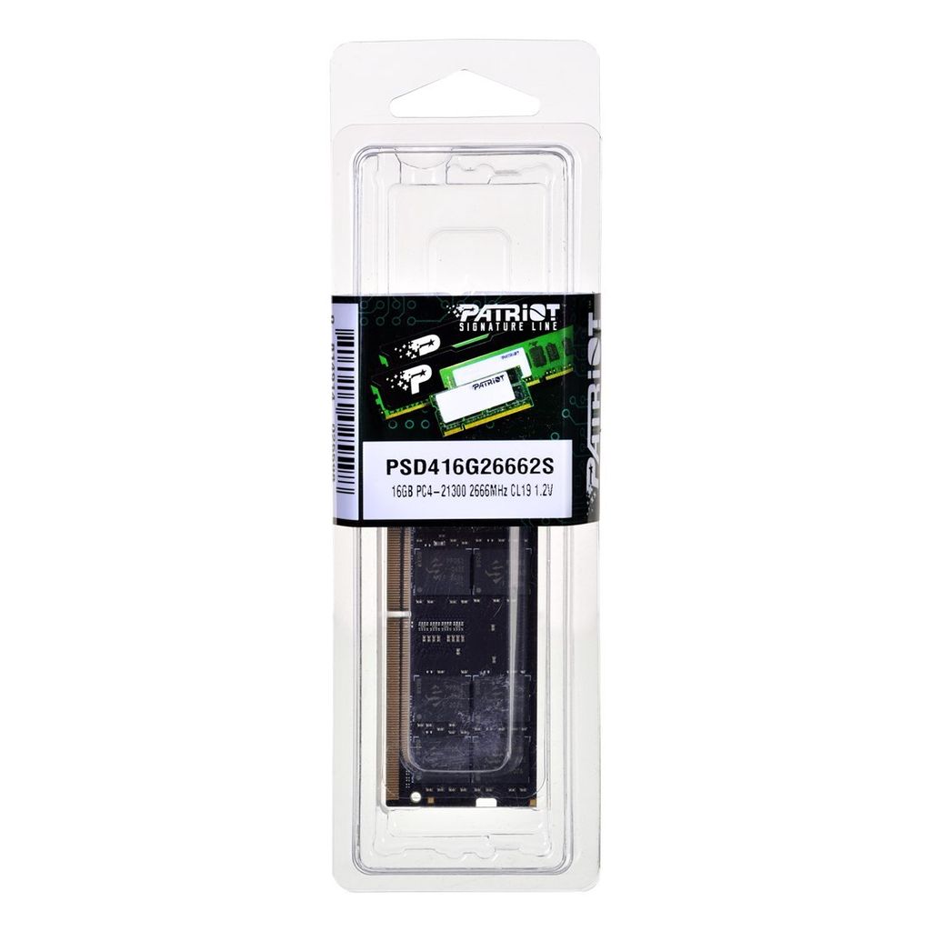 Patriot Memory Signature Line PSD416G26662S, 16 GB, 1 x 16 Obrázok produktu 