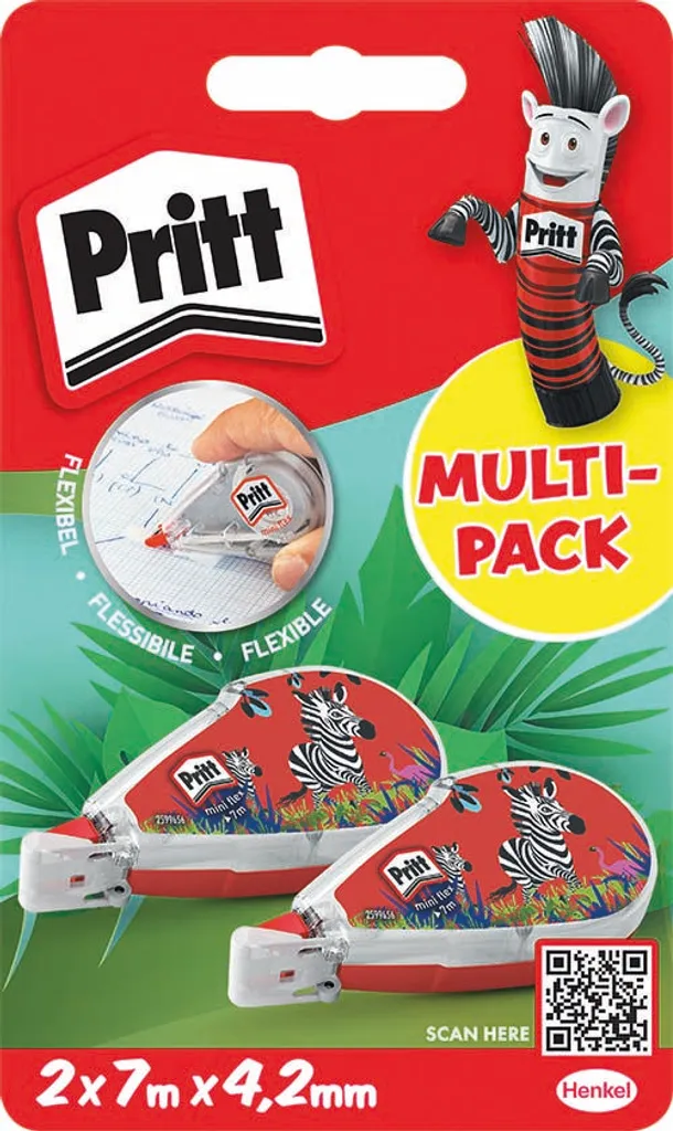 Set 12 Correttori Pritt: 10x 9H PRB22 + 2x Mini BTS25 | Stock Professionale