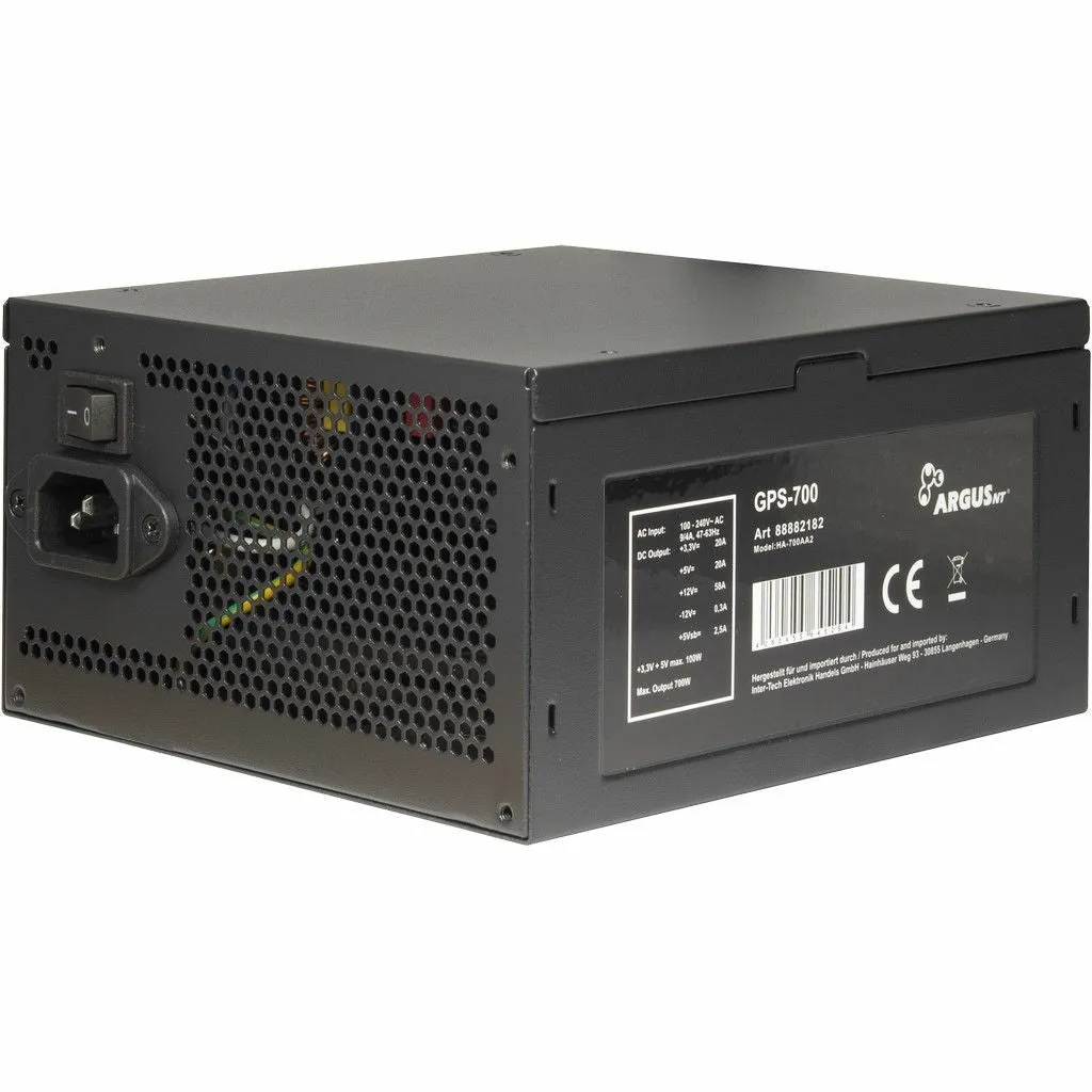 Alimentatore 700W Inter-Tech 88882182 Argus GPS-700 Gold Efficienza - 4