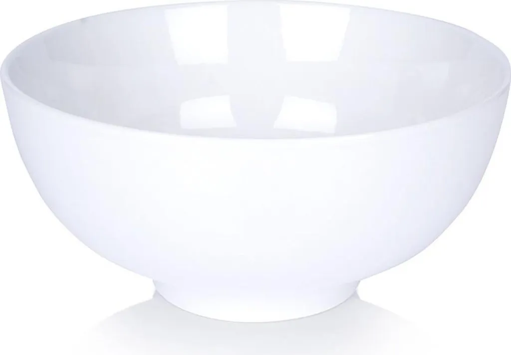 Ciotola Ramen Porcellana Bianca 20cm 1.6L | Insalatiera Design Moderno
