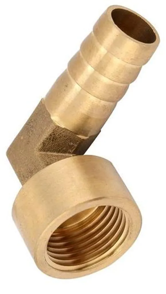 Raccord coudé G1/2 en laiton massif pour tuyauterie 14 mm de qualité