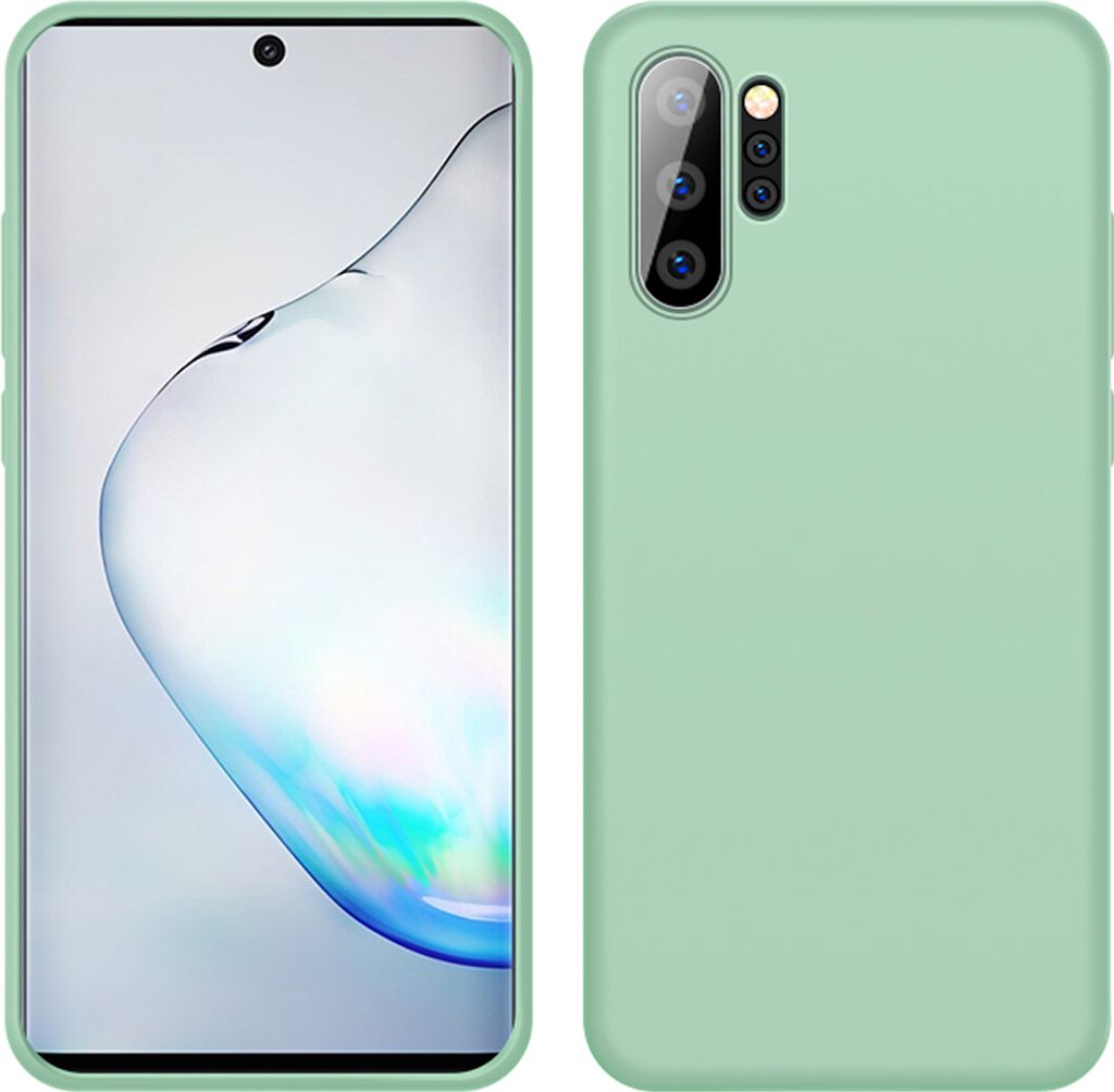 Galaxy Note 10+ Plus Hülle, LaimTop Slim Flüssig Silikon Soft Gel Gummi Stoßfest Kratzfest Schutzhülle für Samsung Galaxy Note 10 Plus / Note ...