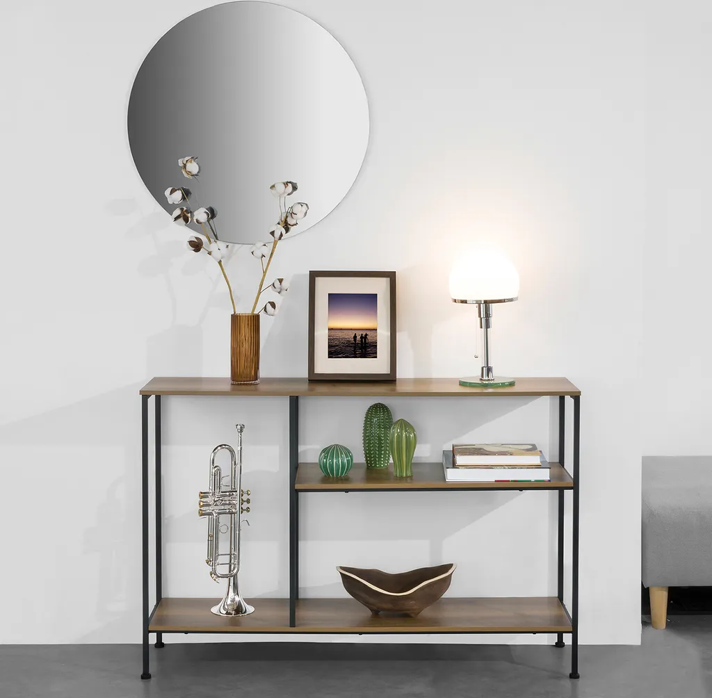Consolle Industriale SoBuy FSB35-PF 3 Ripiani | Design Minimal Living