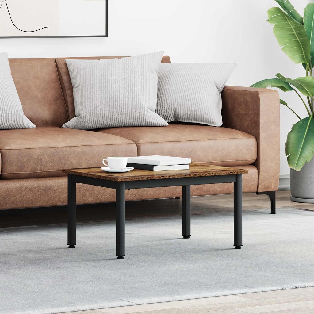 Maison Exclusive - Couchtisch Altholz 70 x 50 x 36 cm Holzwerkstoff