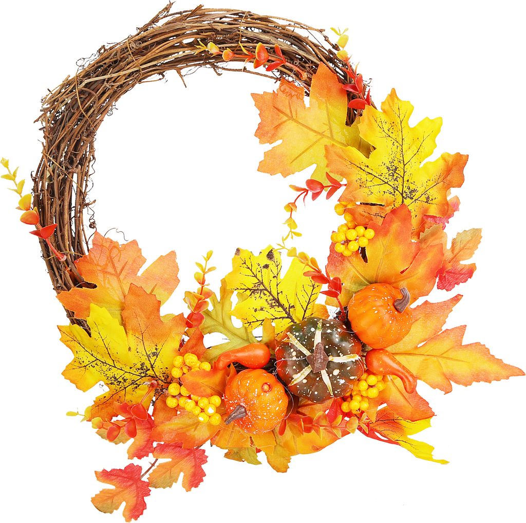 Türkranz,Künstlicher Kranz,Herbstkranz,Weihnachtskranz,Ahornblattkranz,Heimdekoration
