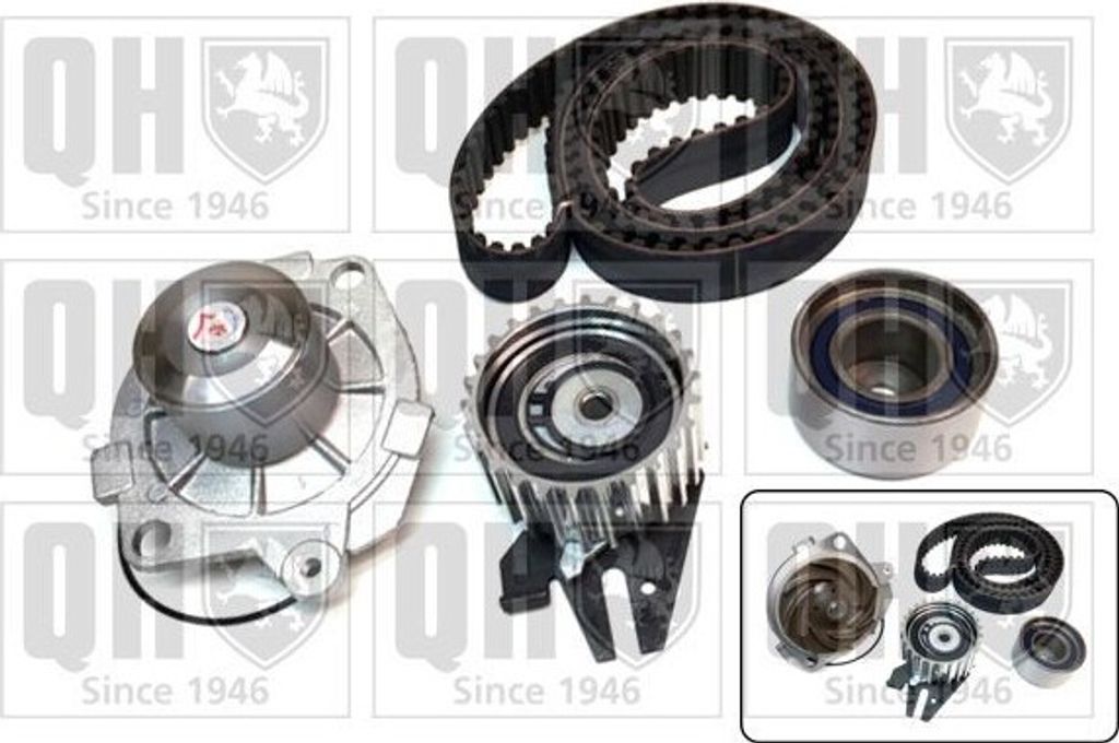 QUINTON HAZELL QBPK2380 Zahnriemensatz + Wasserpumpe für FIAT PUNTO (188) Doblo Cargo (223) Doblo Kombi (119, 223) Strada Pickup (178) BRAVO I (182)