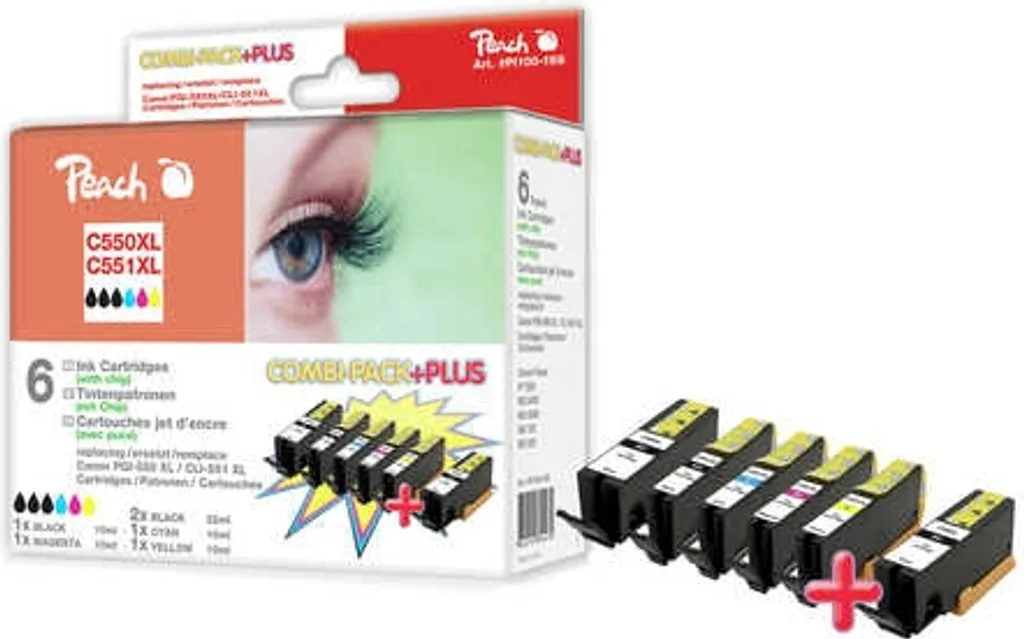 Kit Peach 316838 Compatibile 6pz - Performance Foto Senza Errori