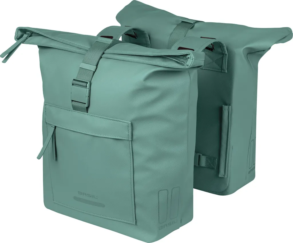 Sacoche Vélo Double 41L Basil Brooklyn : Transportez Tout Sans Effort