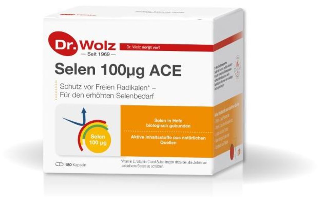 Selenio Ace 100 μg 180 capsule giornaliere 180 St Immagine del prodotto 