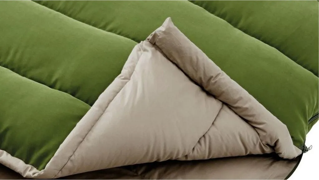 Sac de couchage Outwell Constellation Vert Long fermeture éclair gauche
