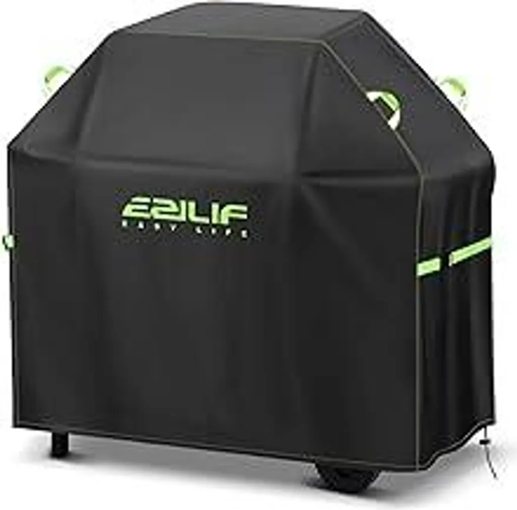 Telo Protettivo BBQ 120x60x120 Oxford 420D Anti-Pioggia e Sole