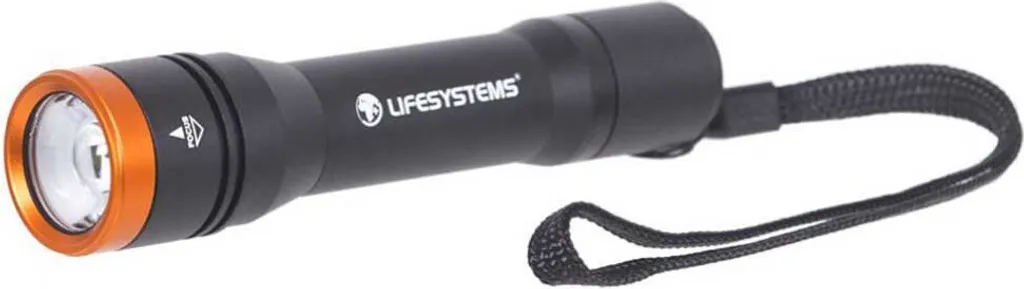Lifesystems Intensity 545 Lampe de poche LED argentée de 545 lumens