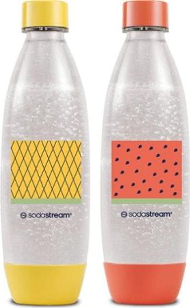 SodaStream 7290116748054, CO2-fles, transparant, geel, Productafbeelding 