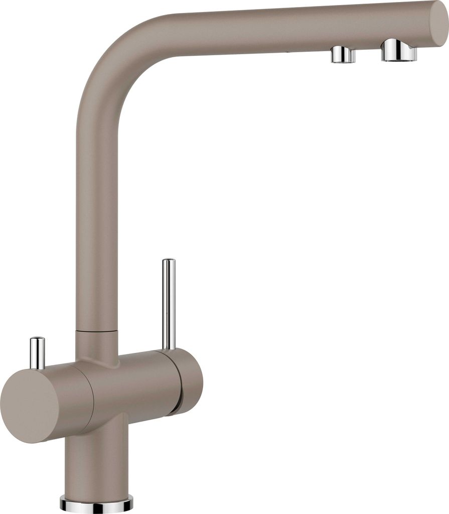 Blanco Küchenarmatur mit Filterfunktion FONTAS II tartufo matt 523136