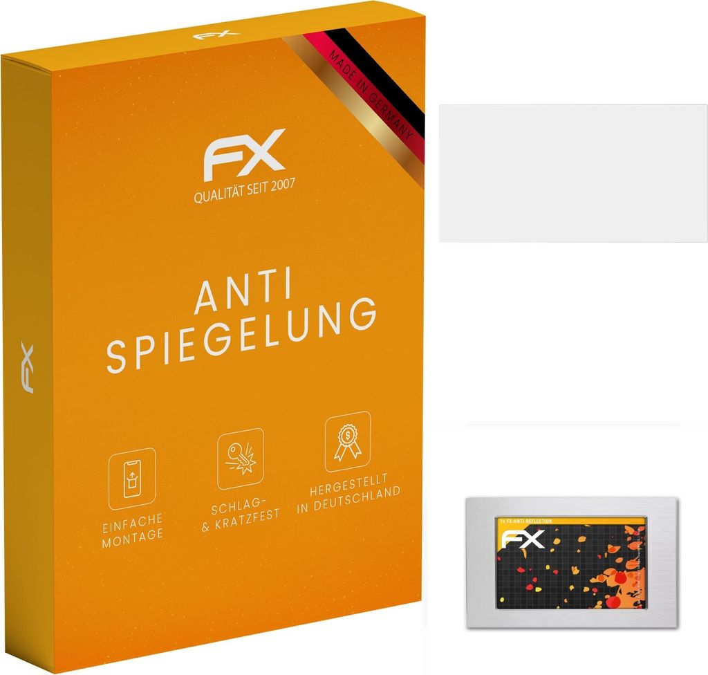 atFoliX FX-Antireflex Schutzfolie kompatibel mit Kingdy Wide Temp 11th Gen Touch IPC (10.1 Inch) Displayfolie