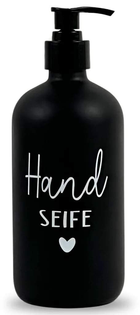 Accessoire évier distributeur de savon rechargeable verre 500ml