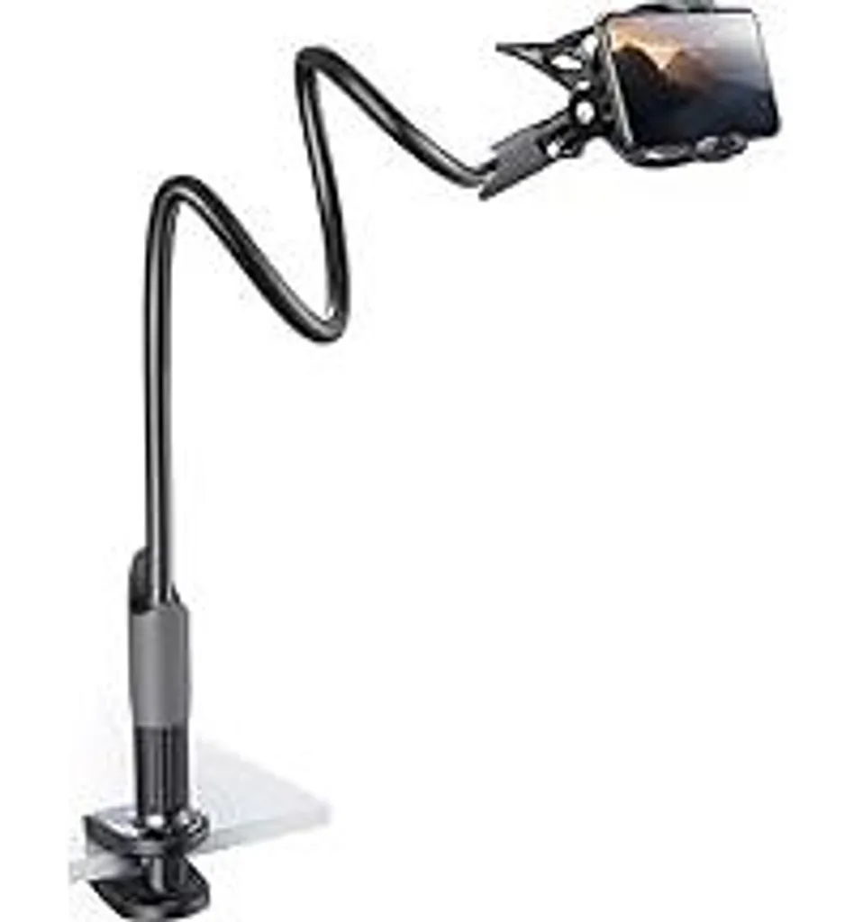 Recensione Supporto Letto Cellulare 120cm - Collo di Cigno Nero