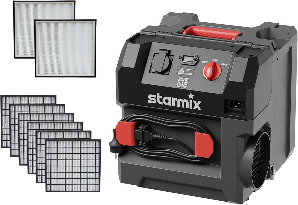 starmix Aeroxx 750 - Luftreiniger für die Baustelle & Produktbild 