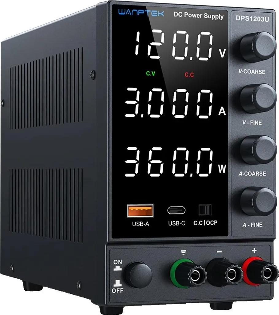 Alimentation de labo 120V 3A idéale pour réparation et test de circuits