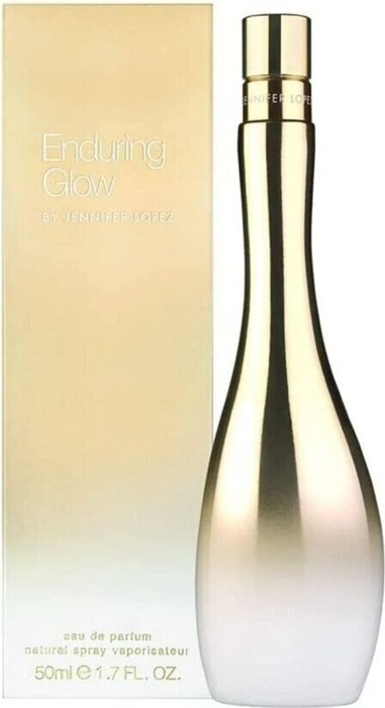 A perfume bottle and its box are displayed against a white background.