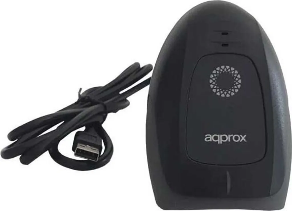 Lecteur Code Barre pour Commerce Environ LS11AS USB avec Socle Noir