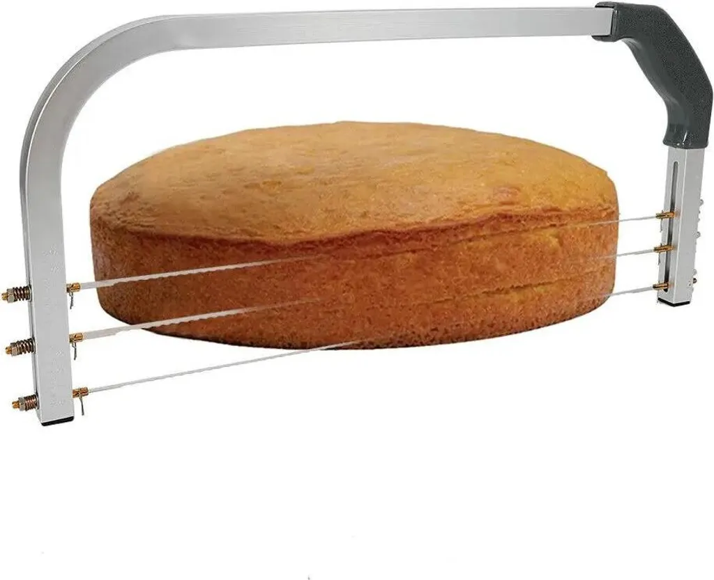 Affettatrice Torte Professionale: Livellatore Regolabile Acciaio