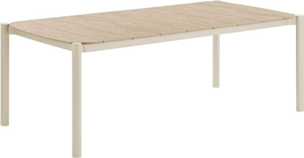Bella Gartentisch 100x200cm sand, natur.