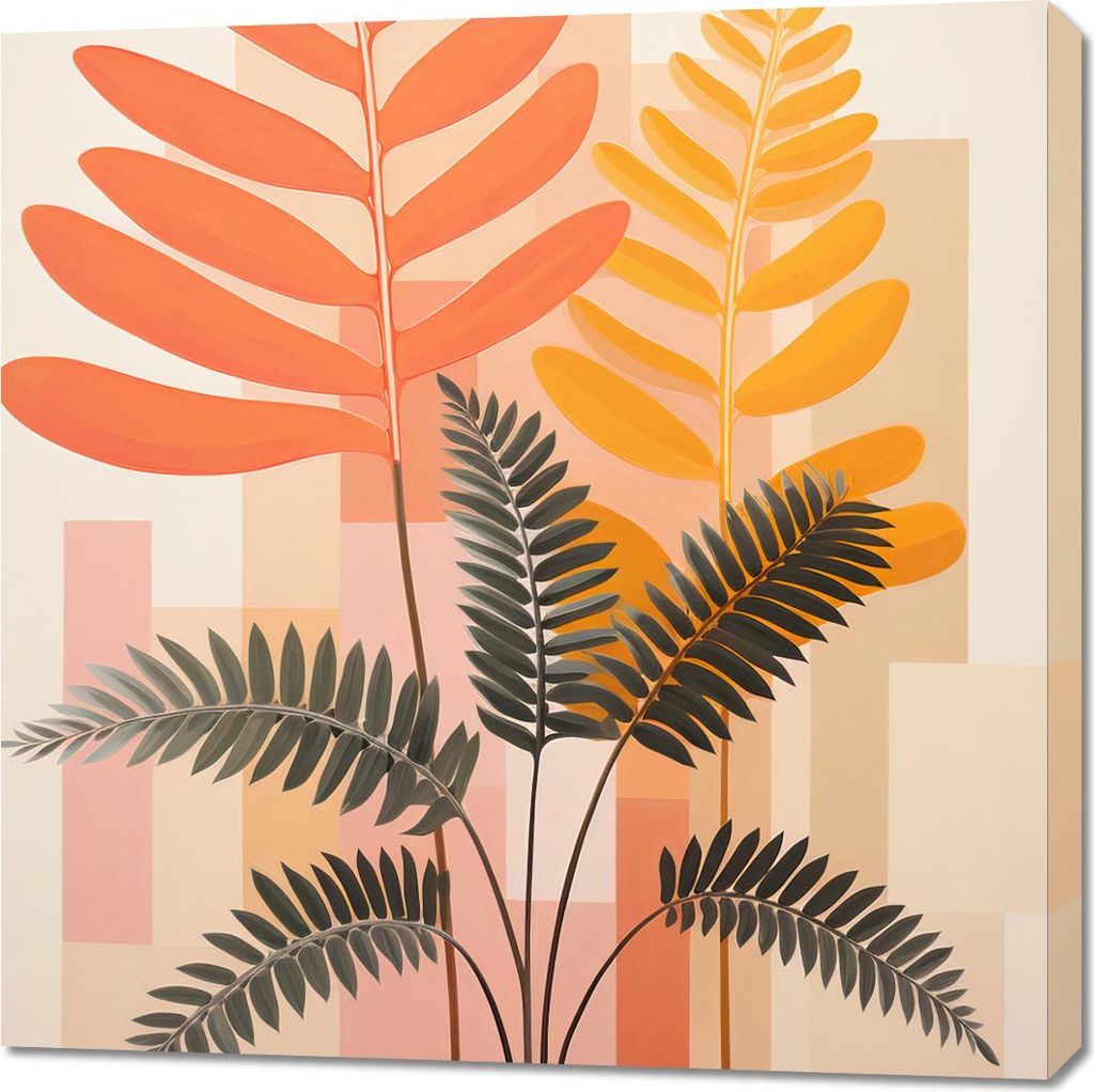 Bild 90x90cm Harmonie der Natur