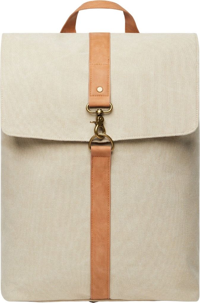 Vinga - Rucksack "Bosler", Recyceltes Zelttuch, 17L XD626 (Einheitsgröße) (Beige)