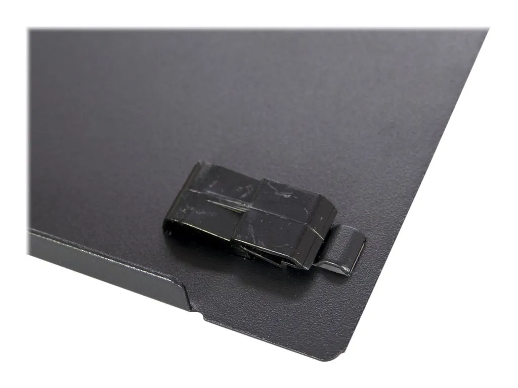 Inter Tech 88887272 Inter-Tech 19" Blindplatte, schwarz 1HE, geklippt - 1